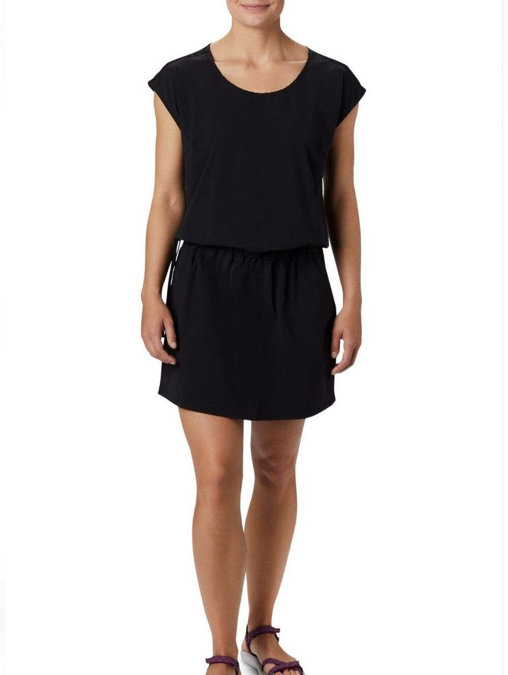 Columbia Women's Peak To Point II Sport Dress Black Size Small